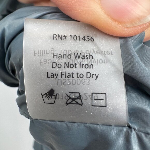 Universal Standard Kanda Puffer Coat Jacket Storm Blue size XS read - Picture 9 of 15